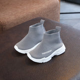 Children Casual Shoes Slip-on Breathable Socks Shoes