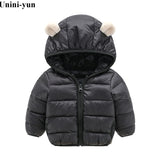 Bear-y cute Hooded Bubble Coat