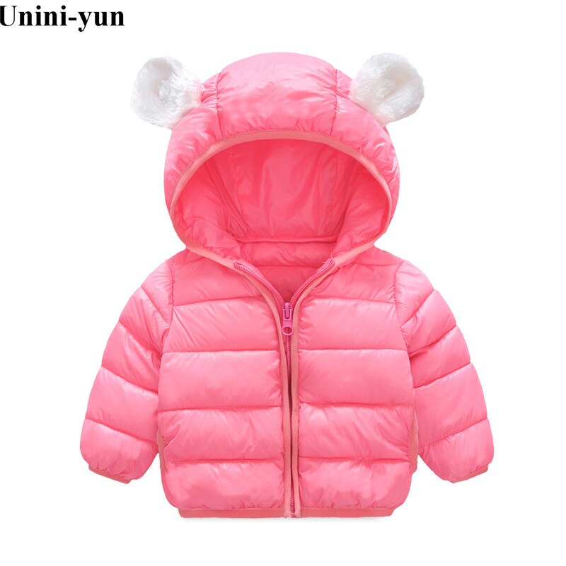 Bear-y cute Hooded Bubble Coat