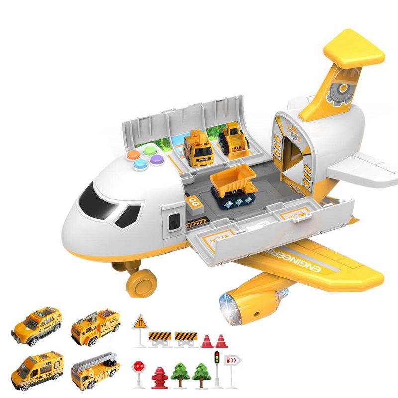 Toy Aircraft Large Size Cargo Plane With Toy Cars