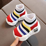 Toddler Stripes Sneakers For Boys & Girls