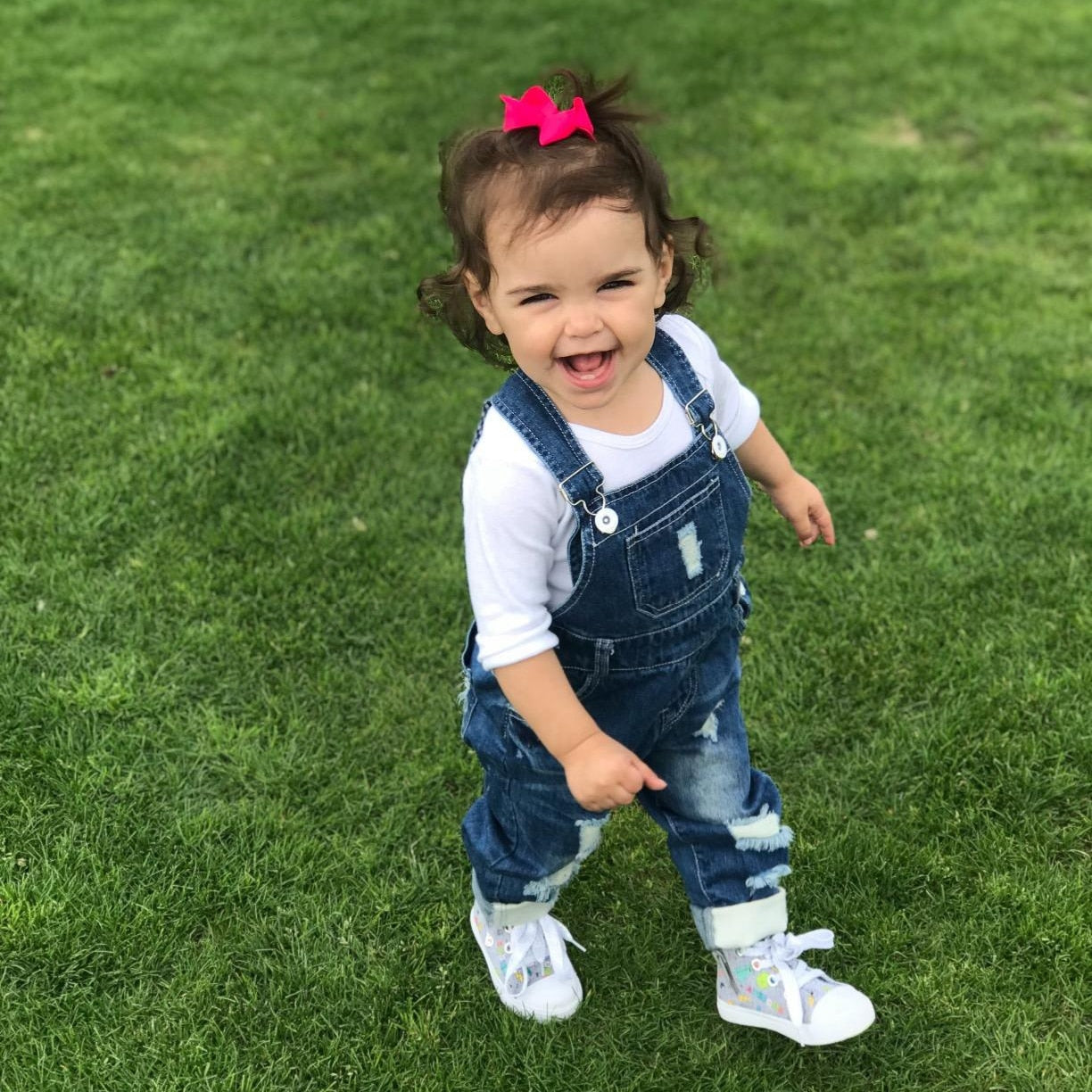 1-5T Jeans Overalls for Toddler Boys & Girls