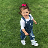 1-5T Jeans Overalls for Toddler Boys & Girls