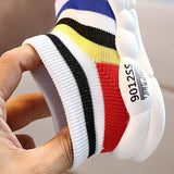Toddler Stripes Sneakers For Boys & Girls
