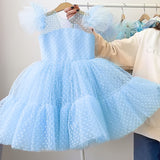 Girls Elegant Party Dresses. Ages 4T-10Yrs.