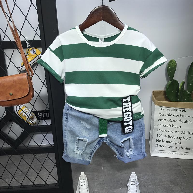 Baby Boys Stylish 2Pc T-Shirt & Shorts Set. Ages 2-6years