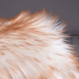Heart Shape Fluffy Washable Faux Fur Rug For Kid's Bedroom