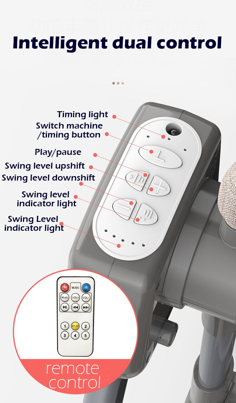 Electric Baby Multifunctional Cradle/ Portable rocking bed