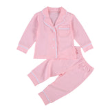Classic Kids 2Pcs Cotton Long Sleeve Pajama Sets
