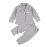 Classic Kids 2Pcs Cotton Long Sleeve Pajama Sets