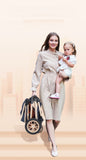 New 3 IN 1 Baby Stroller With Car Seat Option. Multi-functional, High Landscape, Foldable, Reclinable & Light Weight