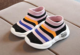 Toddler Stripes Sneakers For Boys & Girls