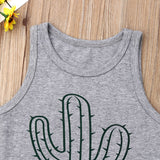 Baby Boy Cactus Tank & Shorts Set