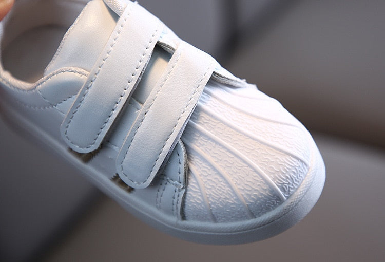 Children's Lightweight Breathable Shell-Toe Sneakers