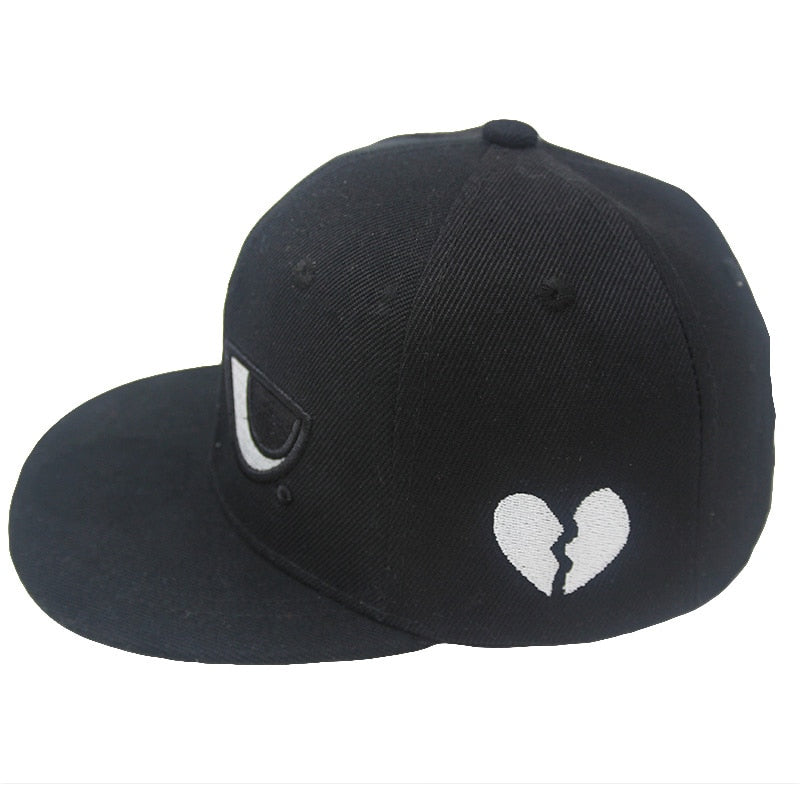 Boy Snapback Adjustable Cap, Funny Eyes And Mole Design For Ages 3-8 Years Old