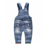 1-5T Jeans Overalls for Toddler Boys & Girls