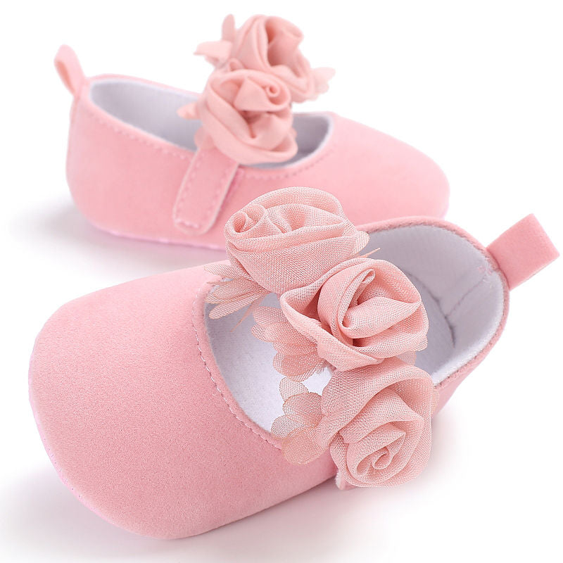 Infant Girls Soft Sweet Mary Jane Baby Shoes