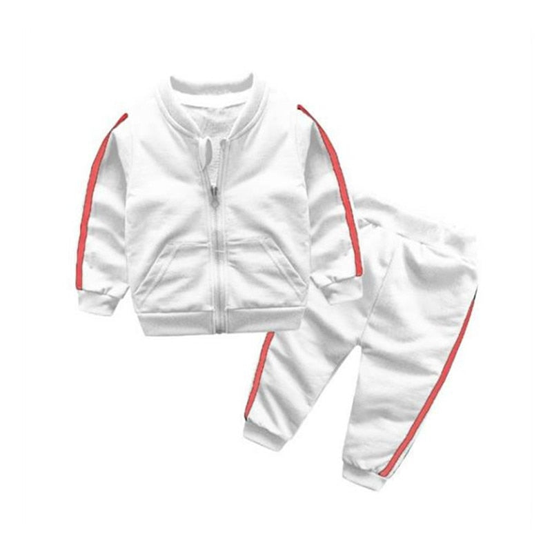 Kids 2pc Fashion jacket & pants tracksuit.