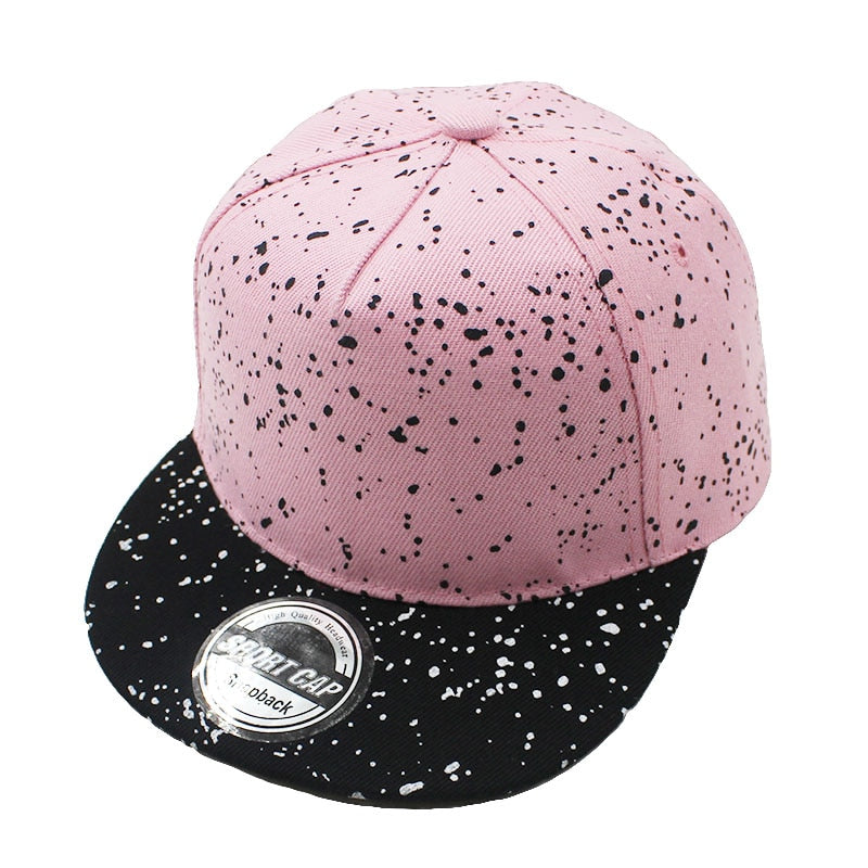 Dot Design, Snapback Adjustable Caps For Boys & Girls Ages 3-8 Years