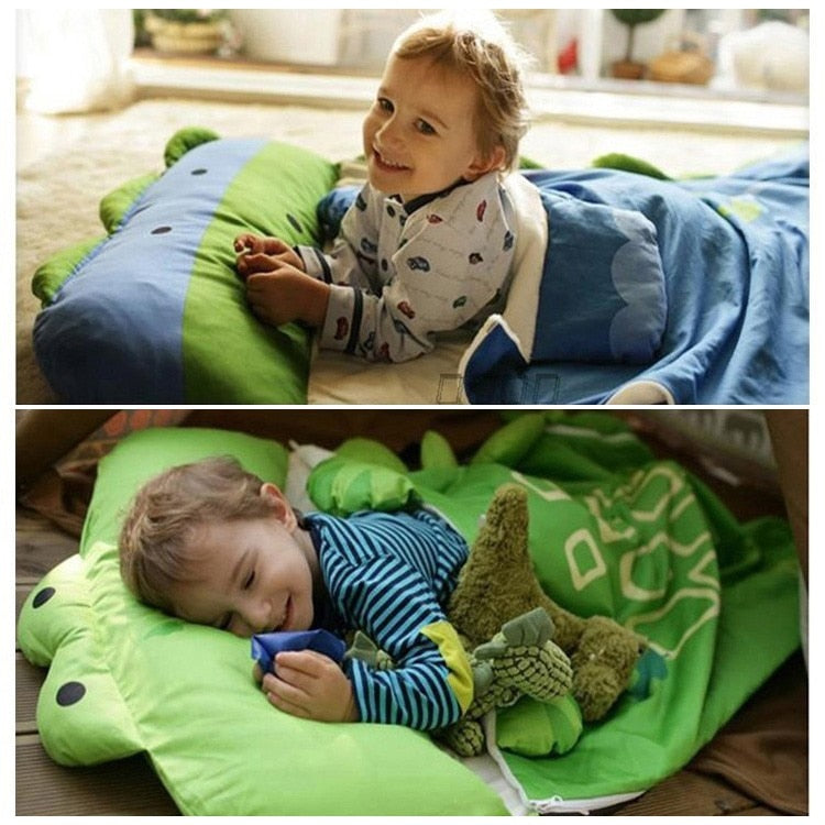 Toddler Sleeping Bags in Cute Animals Design
