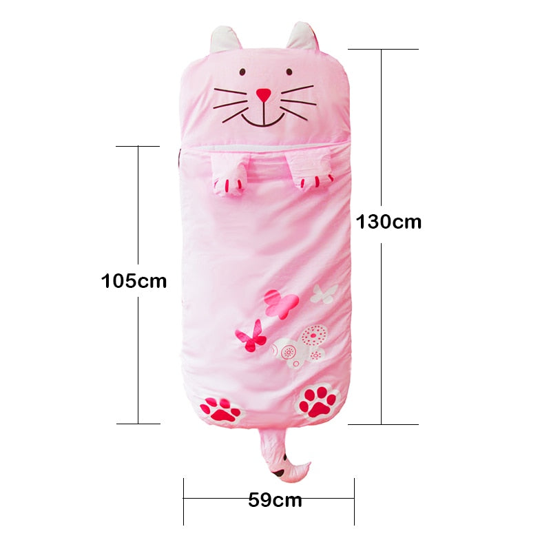 Toddler Sleeping Bags in Cute Animals Design
