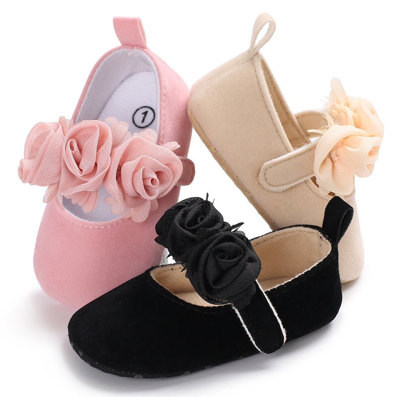 Infant Girls Soft Sweet Mary Jane Baby Shoes