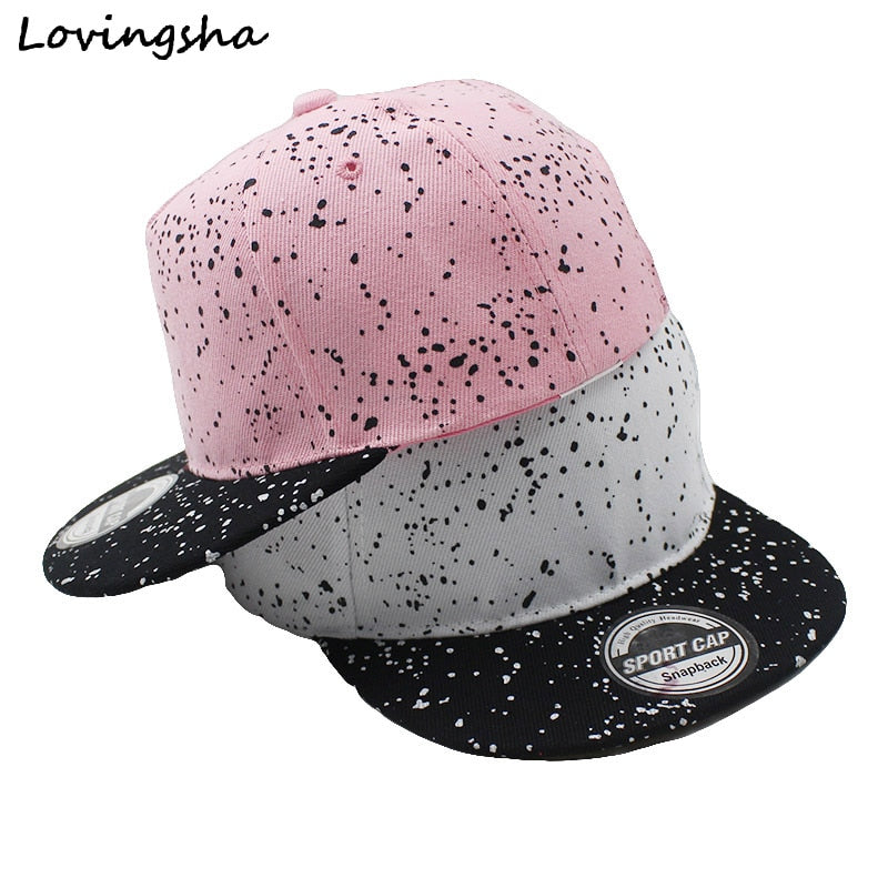 Dot Design, Snapback Adjustable Caps For Boys & Girls Ages 3-8 Years