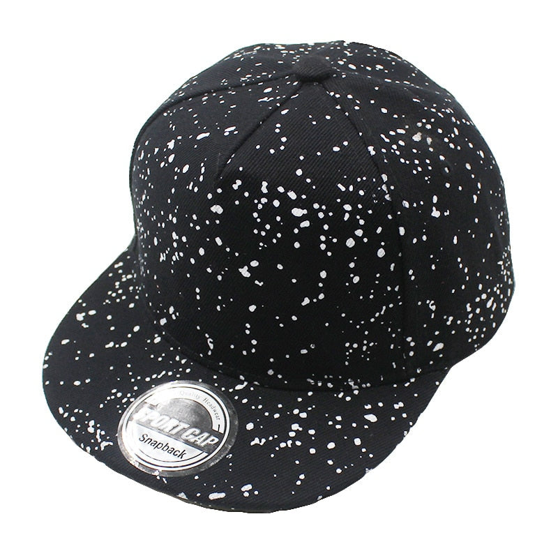 Dot Design, Snapback Adjustable Caps For Boys & Girls Ages 3-8 Years