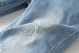 Boy's Stylish Stone Wash Jeans