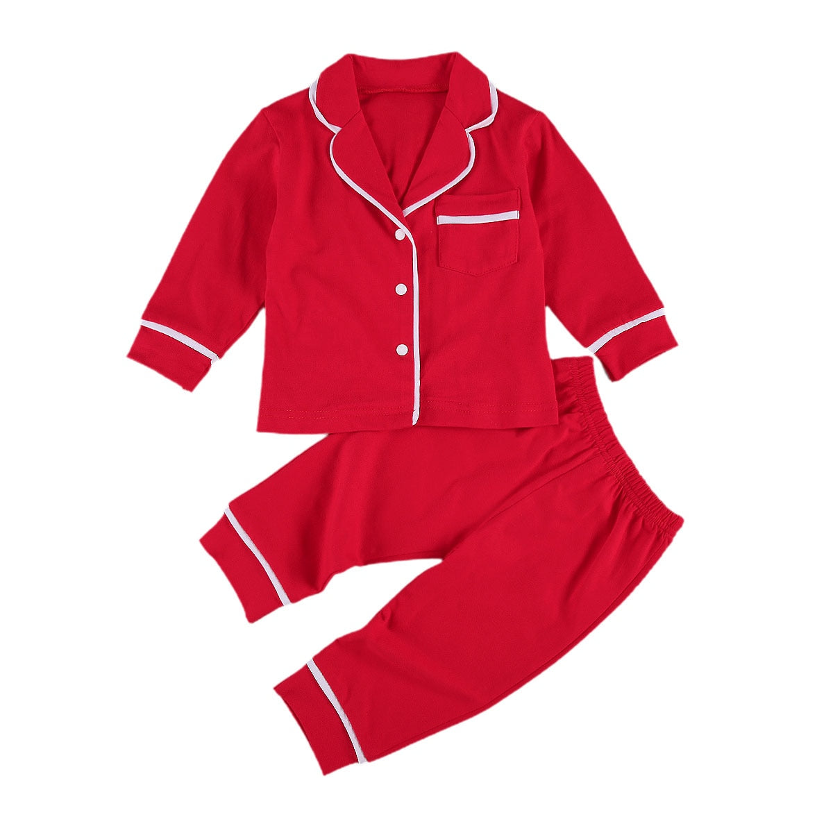 Classic Kids 2Pcs Cotton Long Sleeve Pajama Sets