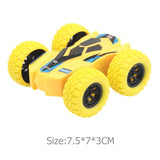 Mini Fun Double-Side Vehicle Inertia Safety Crashworthiness and Fall Resistance Shatter-Proof 360° Stunt Monster Cars