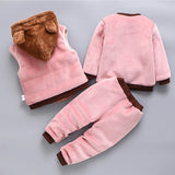 Baby Boys And Girls Hooded Fleece Outerwear Sets