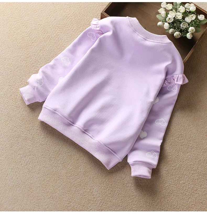 Girls Stylish & Lovely Long-Sleeve Sweater
