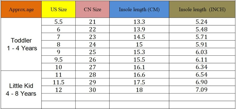 Children's Lightweight Breathable Shell-Toe Sneakers