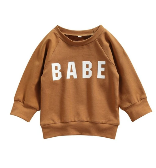 Unisex Babe Sweatshirt 0-3T