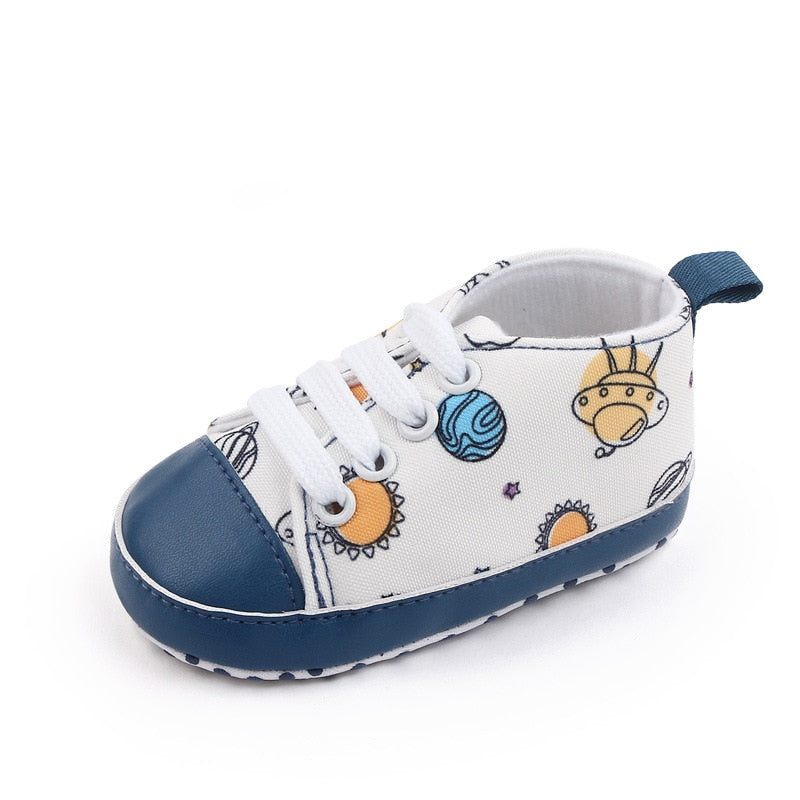 Baby's First Walker Soft Sole Shoes 0-18M