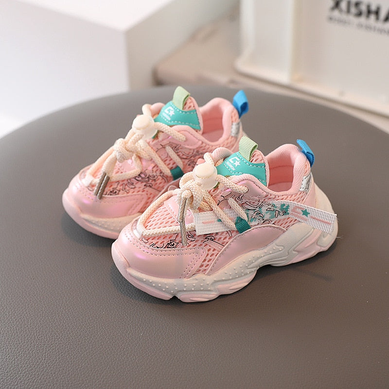 Toddler Breathable Sneakers for Boys & Girls 1-6 Years