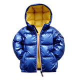 Winter Infant Boys Jacket Coat Thick Kids Warm Light Down Coat Children Zipper Hooded Outwear Costume For 2-10 Years