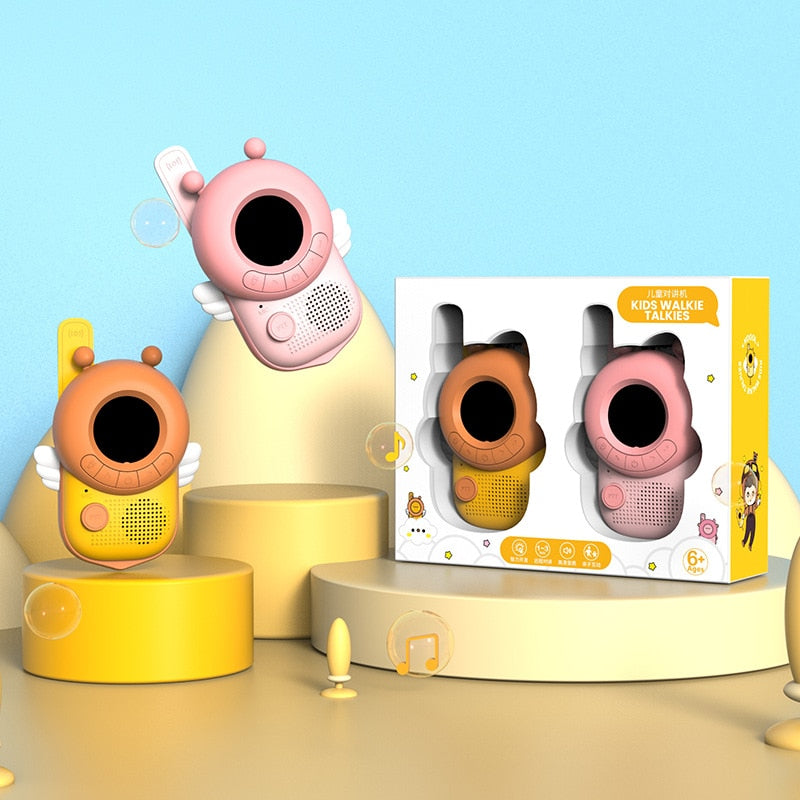Adorable Little Kids Walkie Talkie Radio 3km Range