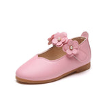 Toddler Girl Flower Strap Dress Shoes