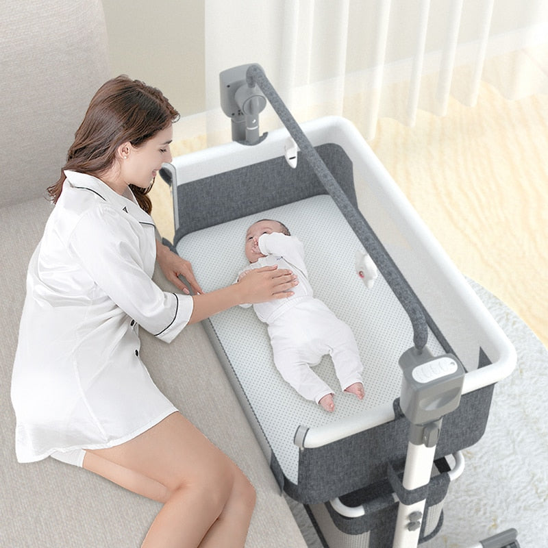 Multifunctional Baby Electric Cradle / Bedside Bassinet