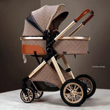 New 3 IN 1 Baby Stroller With Car Seat Option. Multi-functional, High Landscape, Foldable, Reclinable & Light Weight