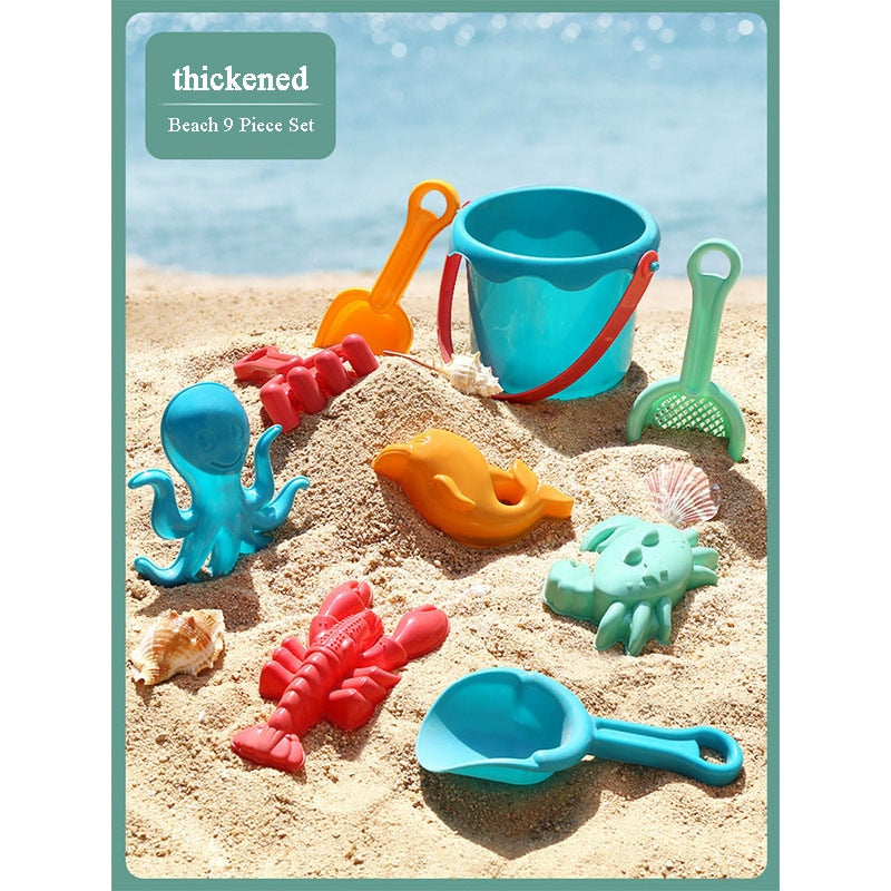 Children Sand Bucket Beach Kit  For Boys Girls