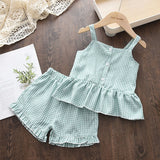 Baby Girls Chic and Trendy 2Pc Summer Sets. (Several Styles To Choose From)
