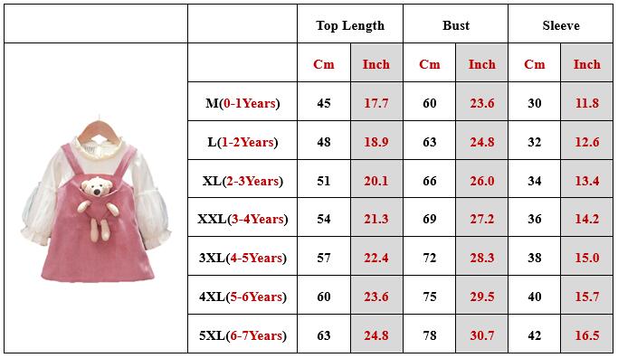 Girls Pocket Pet Overall Dress With Puff Long Sleeve. Ages 12M-7Yrs