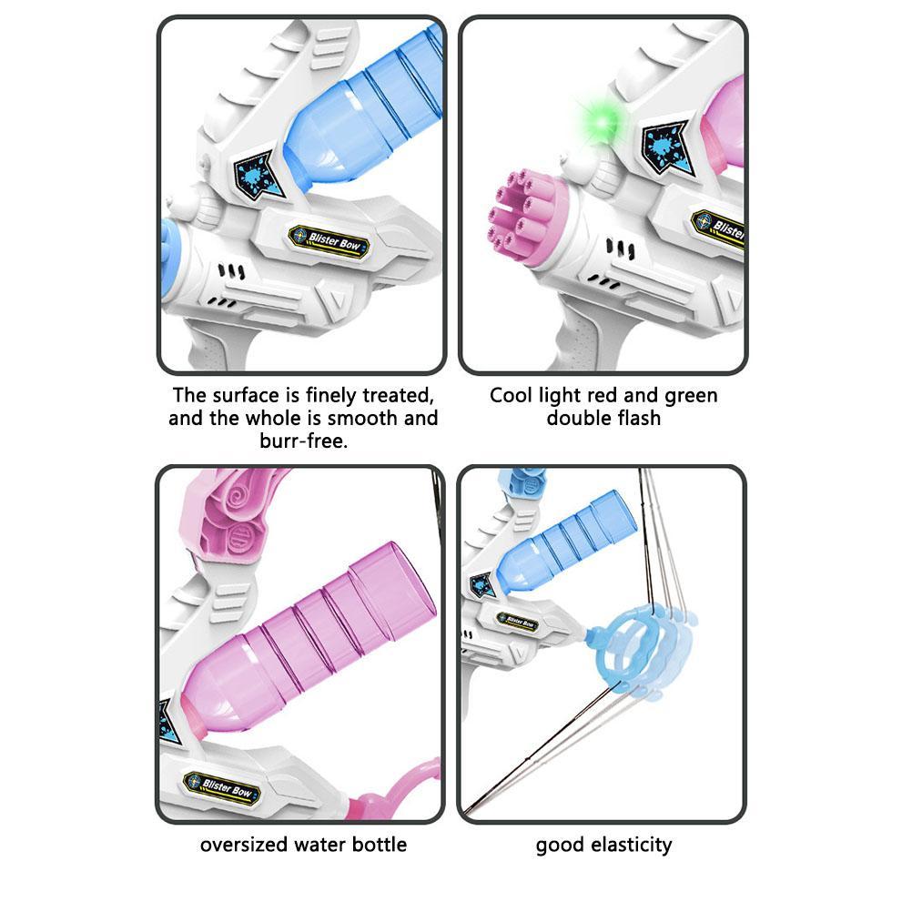 Summer Two In One Bow And Arrow Water Gun & Bubble Machine