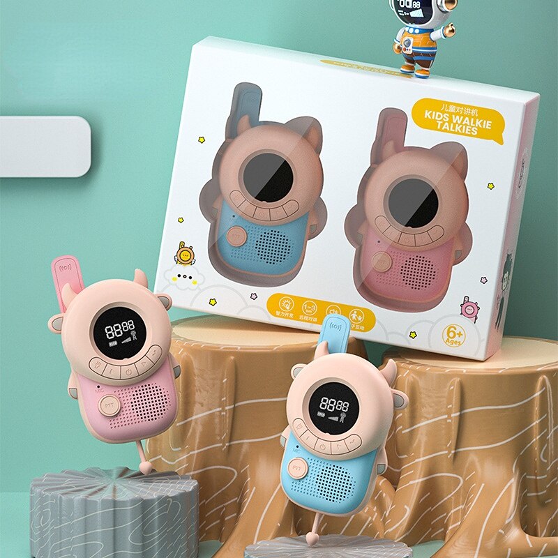 Adorable Little Kids Walkie Talkie Radio 3km Range
