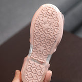 Stylish Pearl Mesh Bowknot Sandals For Girls