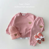 Fashion Toddler 2Pc Bear Sweatshirt & Pants Set