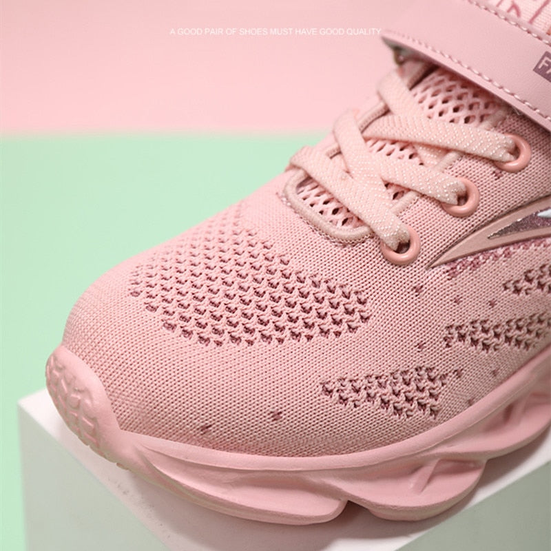 Girls Fashion Chic Running Sneakers